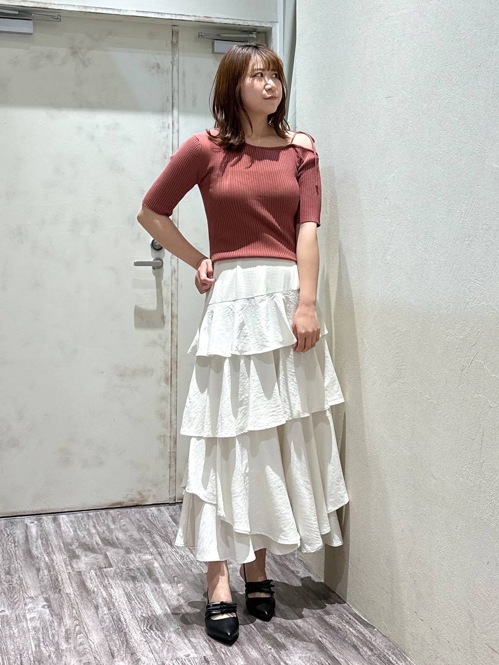 mysty womanのリボンミュールを使ったコーディネートを紹介します。｜Rakuten Fashion(楽天ファッション／旧楽天ブランドアベニュー)5701305