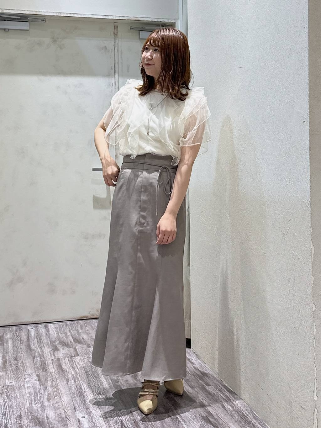 mysty womanの前後2WAYテレコタンクを使ったコーディネートを紹介します。｜Rakuten Fashion(楽天ファッション／旧楽天ブランドアベニュー)5709751