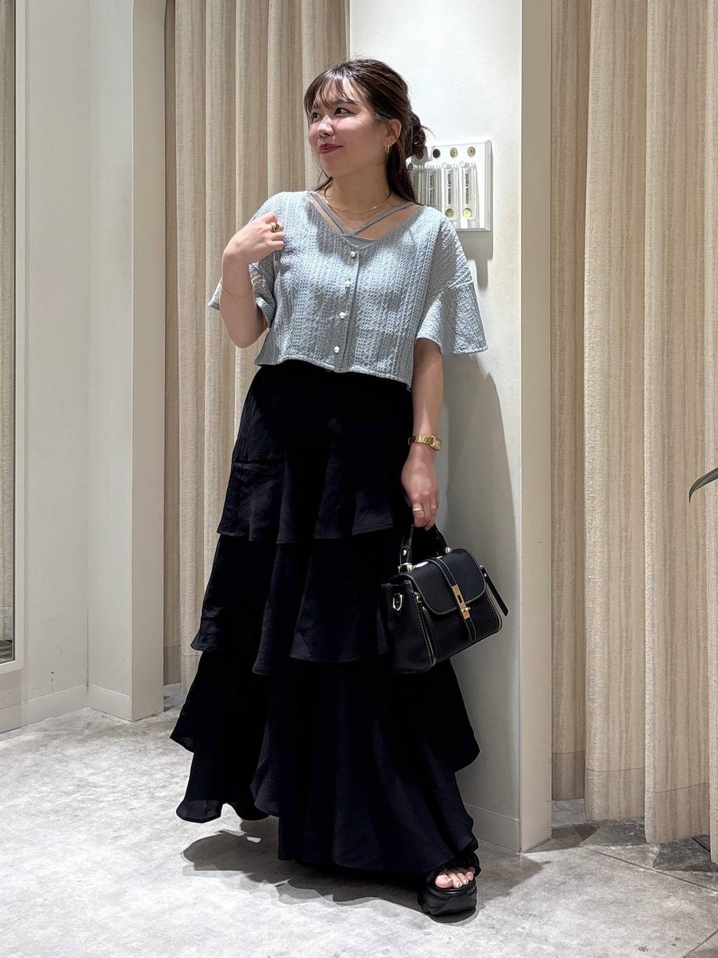 mysty womanのラッセルレースアンサンブルSSを使ったコーディネートを紹介します。｜Rakuten Fashion(楽天ファッション／旧楽天ブランドアベニュー)5709770