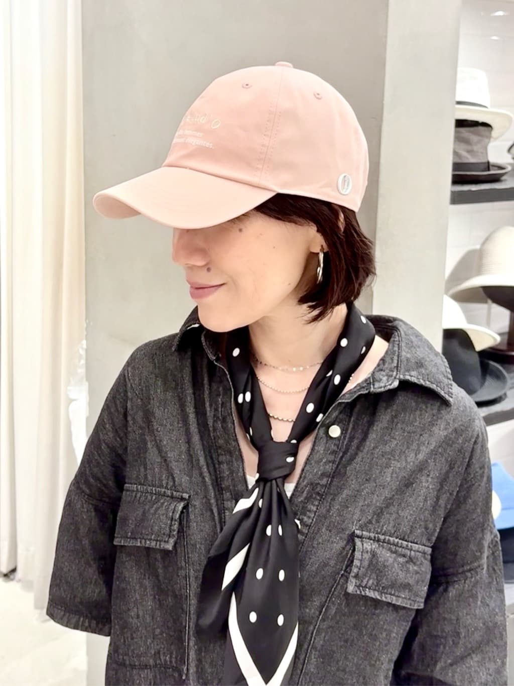 OVERRIDE | Chapeau d' O Canvas Arch Logo Cap / シャポードオー