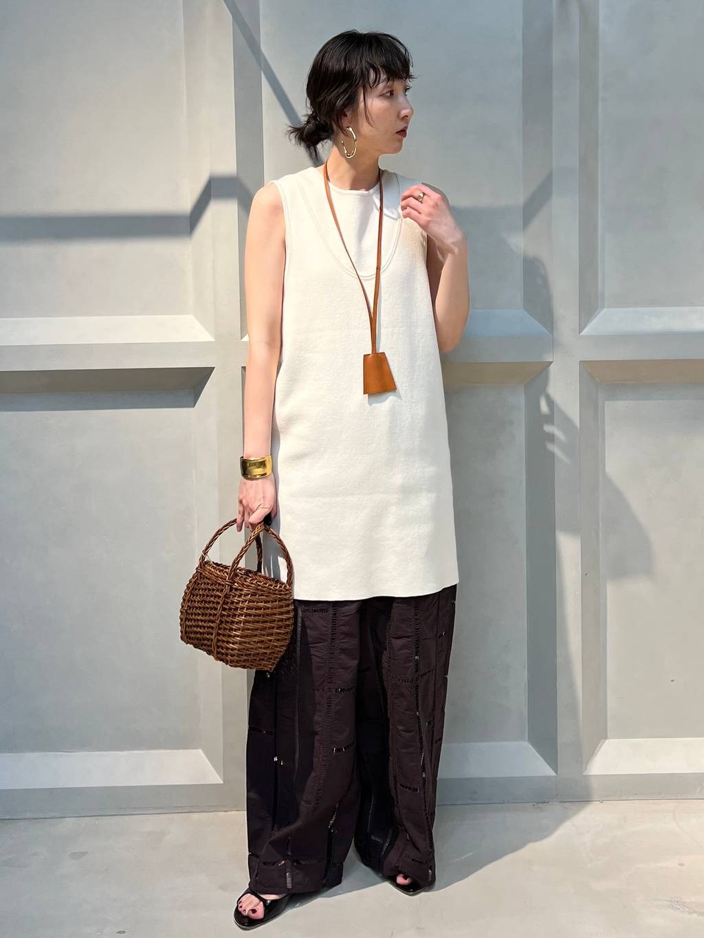 Curensology | コットンショートタンクニット | Rakuten Fashion(楽天