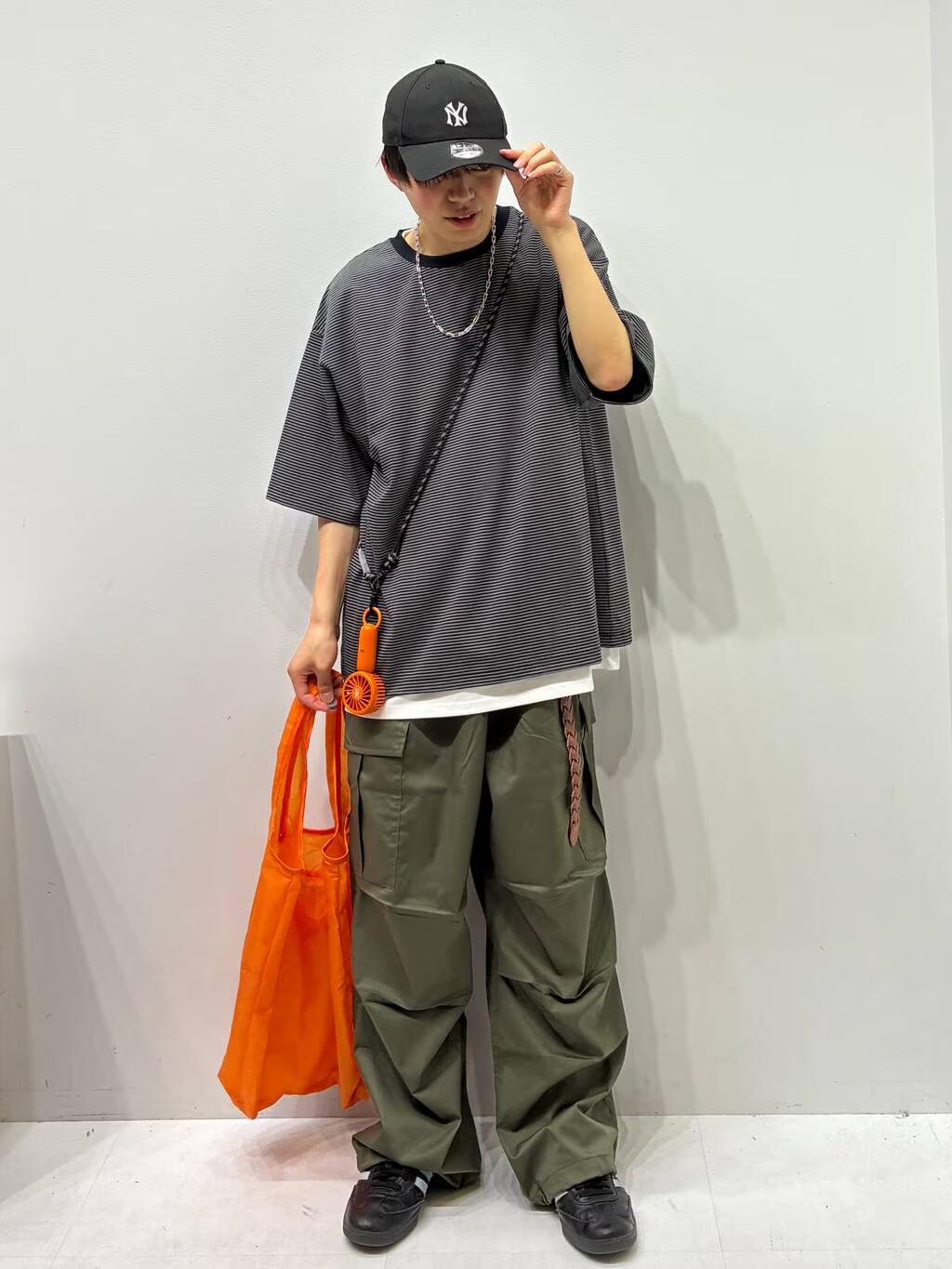 LAKOLEのアソートボーダー半袖Tを使ったコーディネートを紹介します。｜Rakuten Fashion(楽天ファッション／旧楽天ブランドアベニュー)5722366