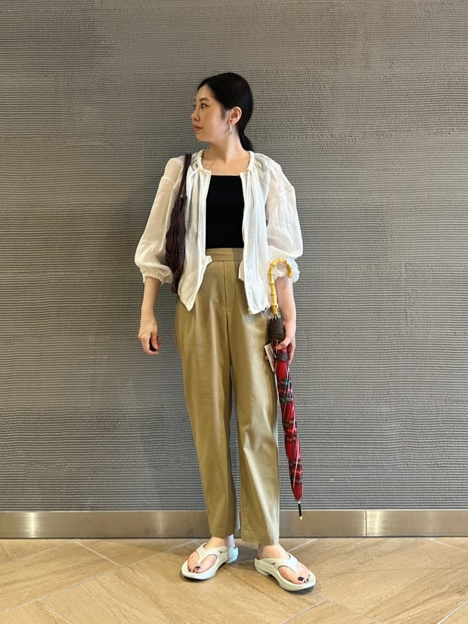 UNITED ARROWS green label relaxing | チェック ビニール アンブレラ