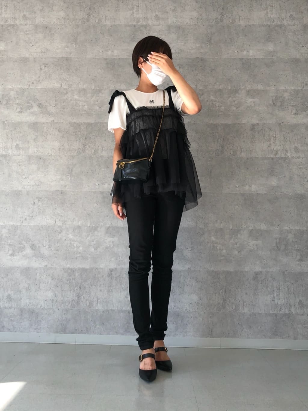 CHARLES & KEITH | ポインテッドトゥ ブロックヒールミュール