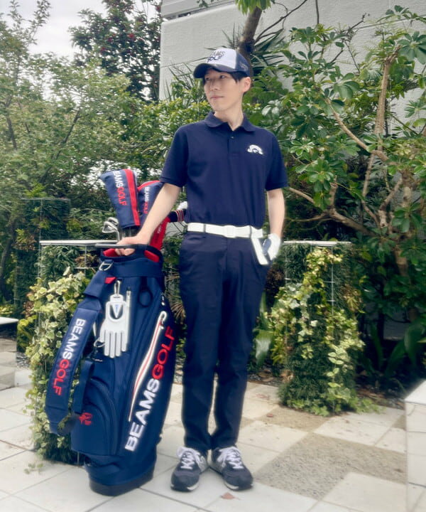 BEAMSGOLF ゴルフバッグ グレー グローブホルダー付き BEAMS GOLF | グローブ ホルダー ギフト プレゼント | Rakuten Fashion