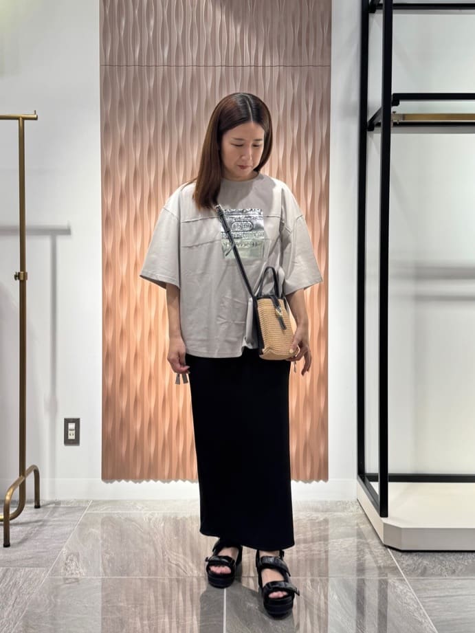 Vinのリブナロースカートを使ったコーディネートを紹介します。｜Rakuten Fashion(楽天ファッション／旧楽天ブランドアベニュー)5730830