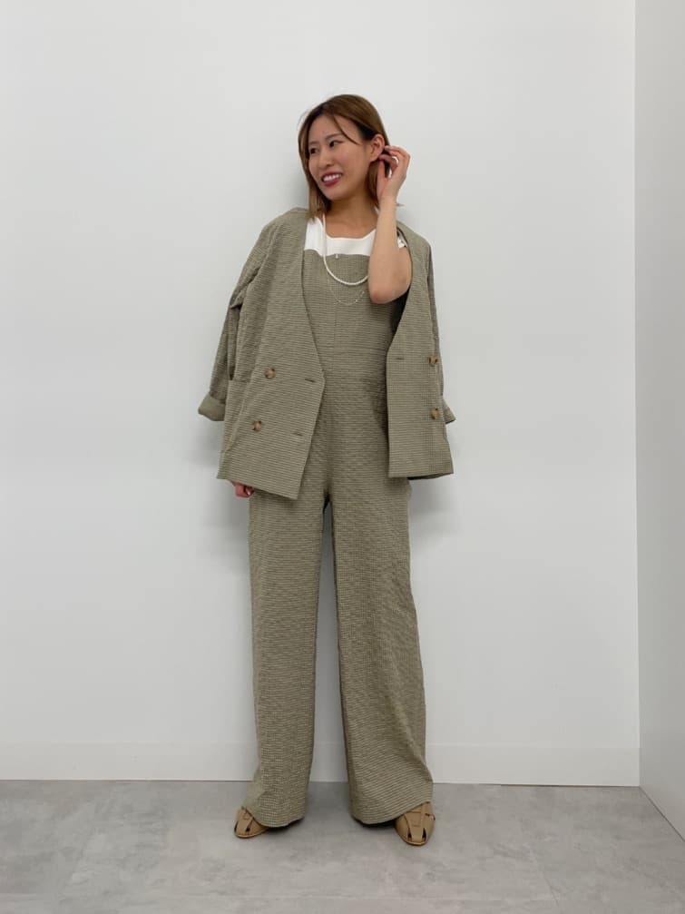 Vinの2WAYニットタンクトップを使ったコーディネートを紹介します。｜Rakuten Fashion(楽天ファッション／旧楽天ブランドアベニュー)5742264