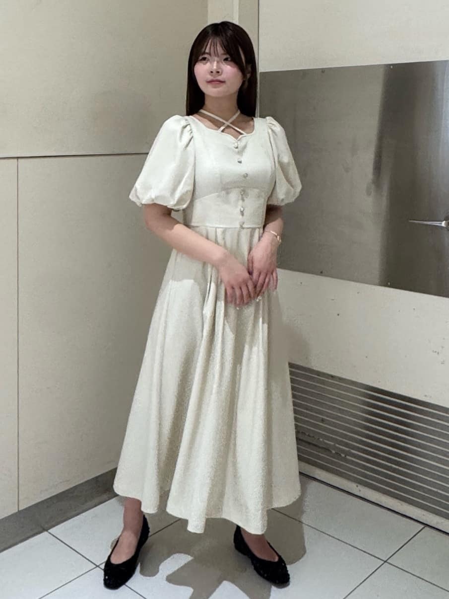 REDYAZELのバルーンスリーブワンピースを使ったコーディネートを紹介します。｜Rakuten Fashion(楽天ファッション／旧楽天ブランドアベニュー)5745674