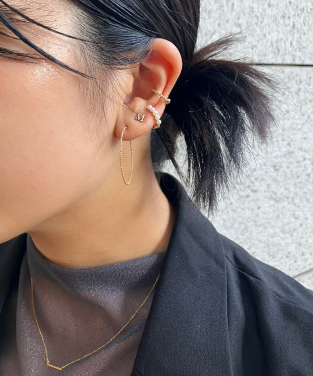 ete | K10YG ダイヤモンド ハグカフ リバーシブル | Rakuten Fashion