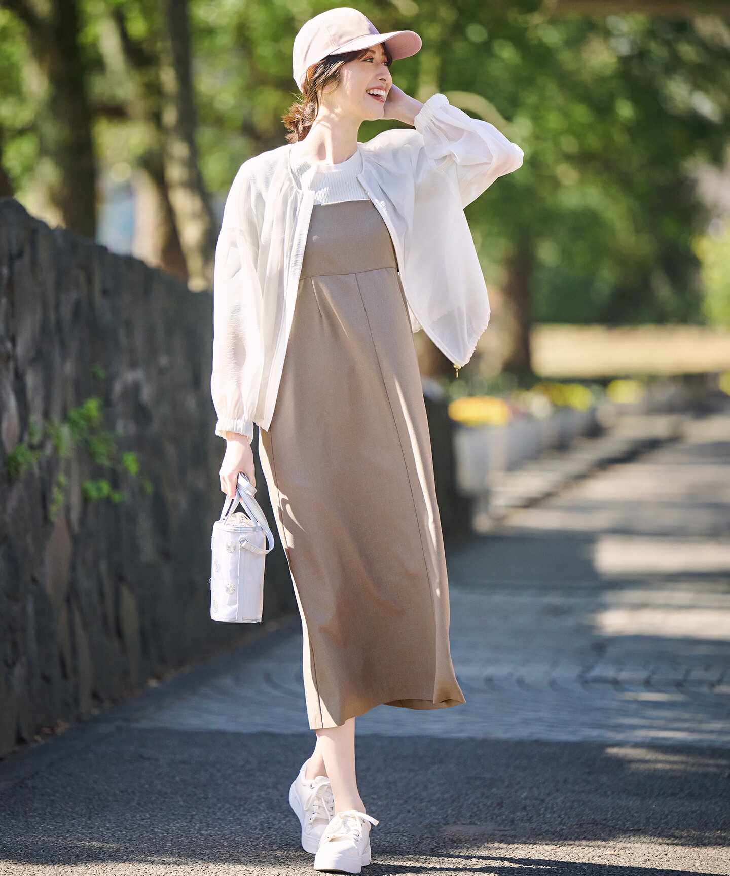 ANY SIS | 【洗える】ドルマンシアー ブルゾン | Rakuten Fashion(楽天