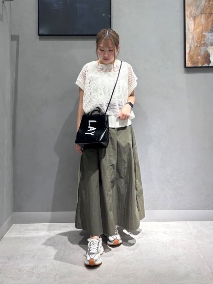 Vinの2WAYニットタンクトップを使ったコーディネートを紹介します。｜Rakuten Fashion(楽天ファッション／旧楽天ブランドアベニュー)5767309