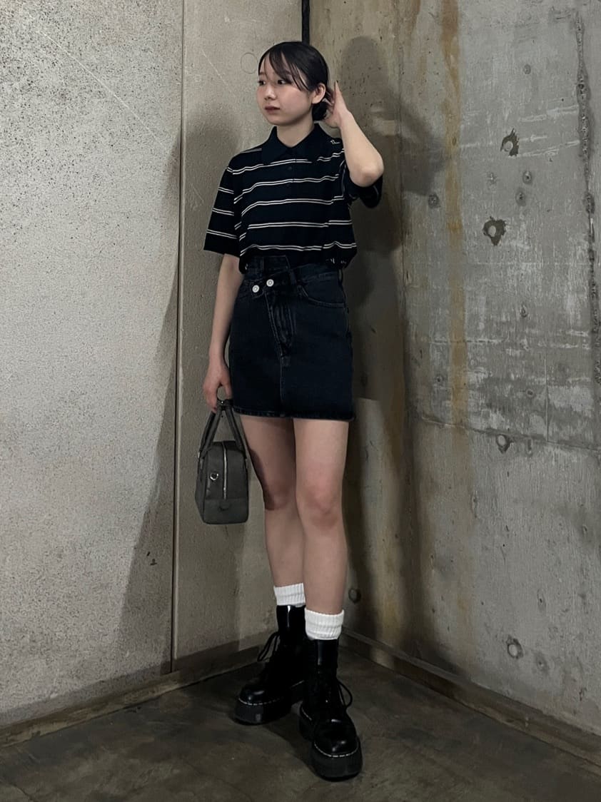 moussy | CROSS WAIST ミニスカート | Rakuten Fashion(楽天