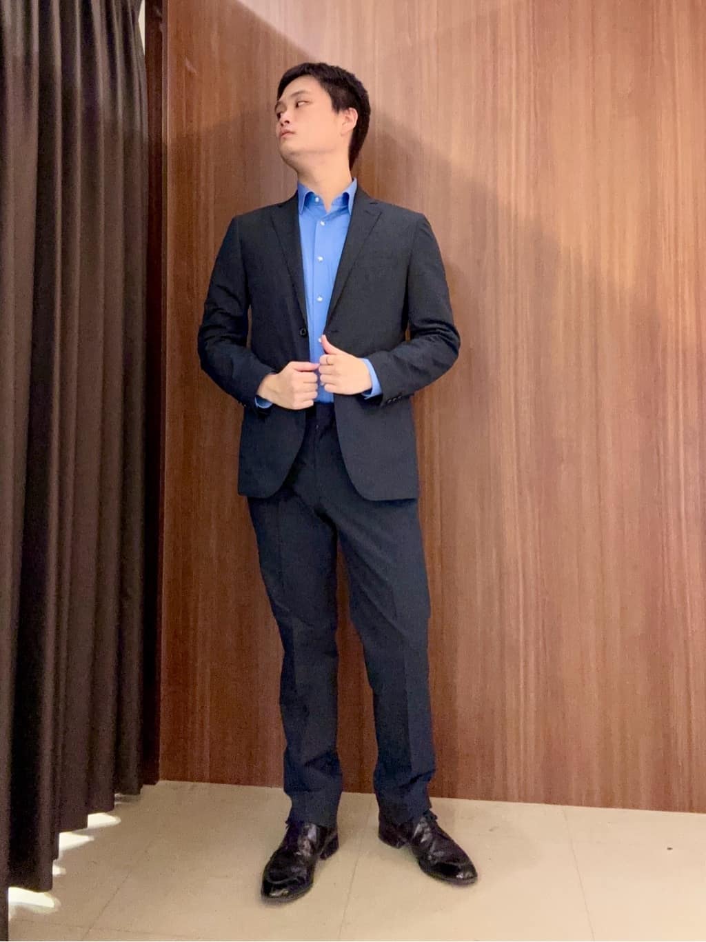 TAKEO KIKUCHIの【抗菌防臭】COOL DOTS(R)ドビープリント ジャケットを使ったコーディネートを紹介します。｜Rakuten Fashion(楽天ファッション／旧楽天ブランドアベニュー)5784456