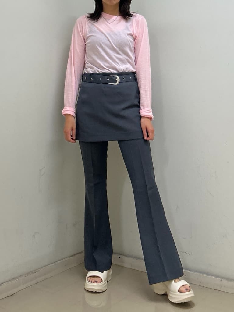 HeRIN.CYEのラウンドシェイプスリングサンダルを使ったコーディネートを紹介します。｜Rakuten Fashion(楽天ファッション／旧楽天ブランドアベニュー)5789004