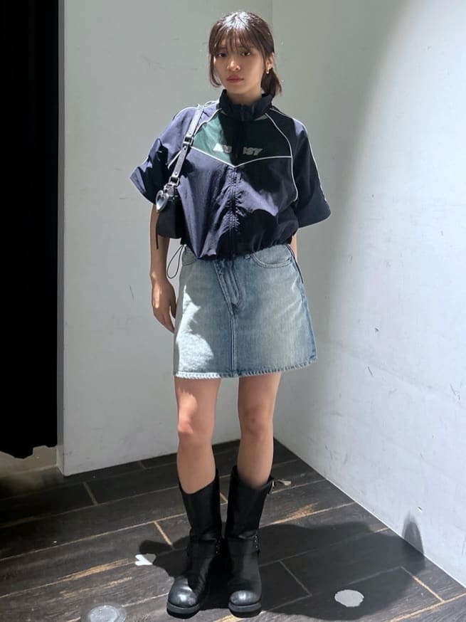 moussy | CROSS WAIST ミニスカート | Rakuten Fashion(楽天