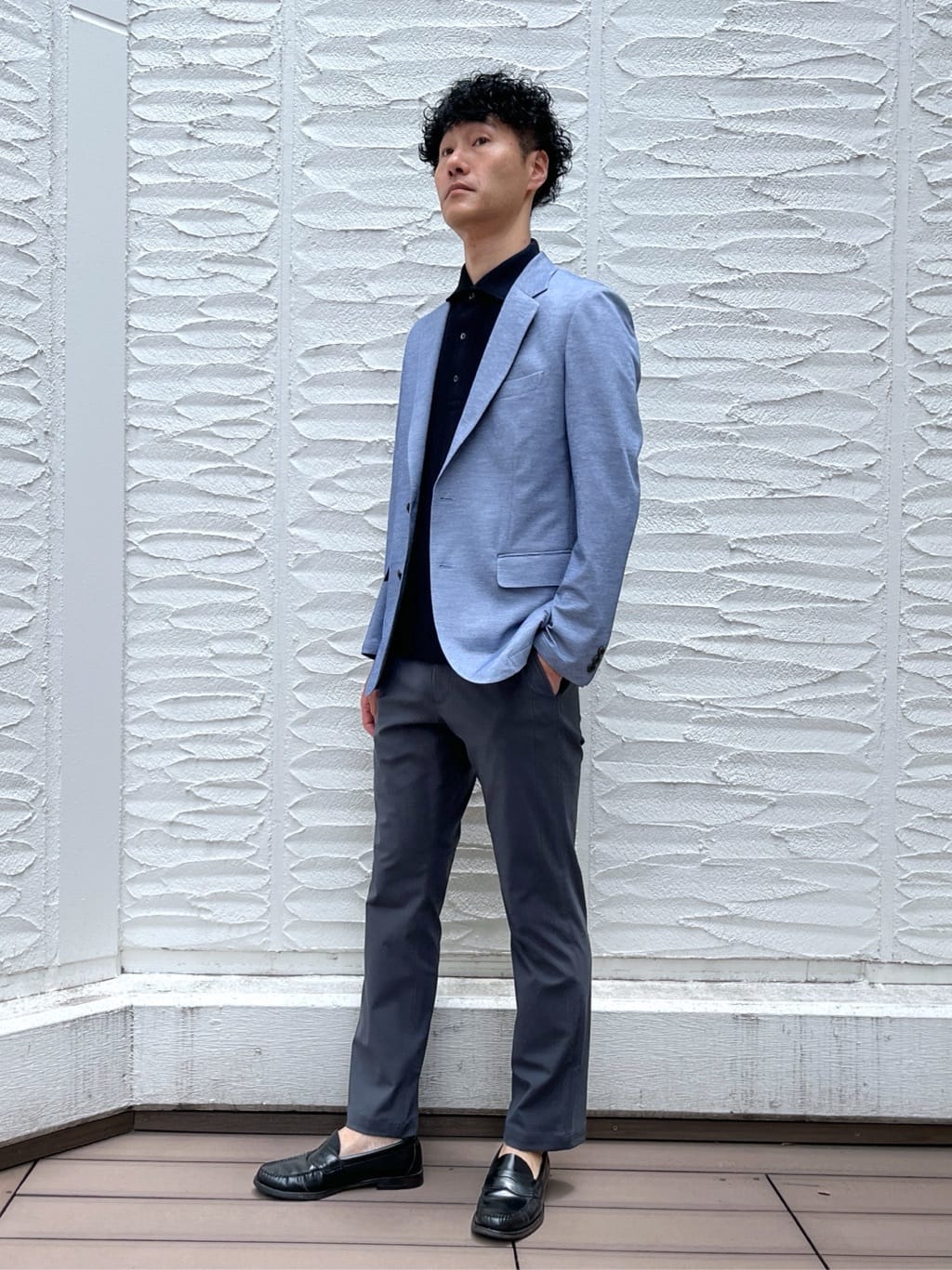TAKEO KIKUCHIのドライカノコ ジャケットを使ったコーディネートを紹介します。｜Rakuten Fashion(楽天ファッション／旧楽天ブランドアベニュー)5798583
