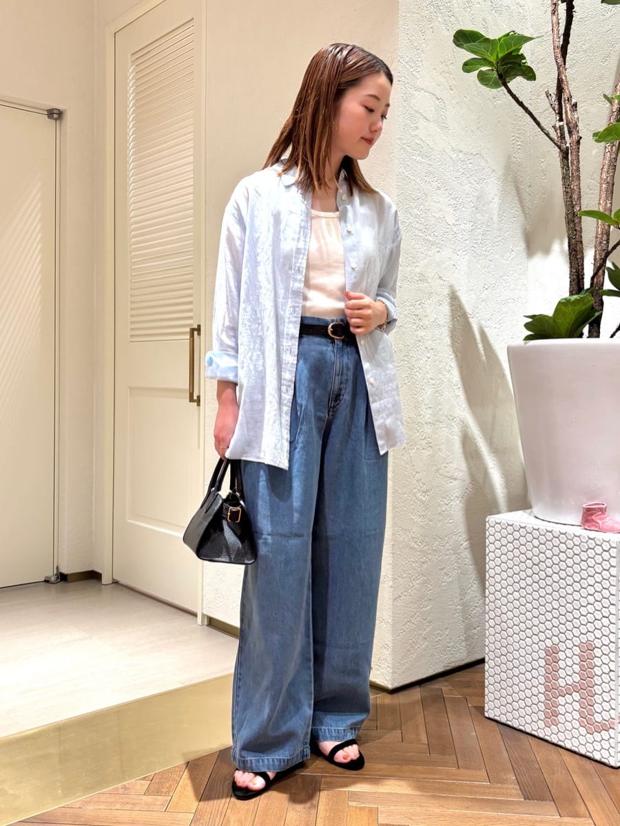 SLOBE IENA | 《4サイズ展開/追加》LEDENIM TUCK TROUSERデニム