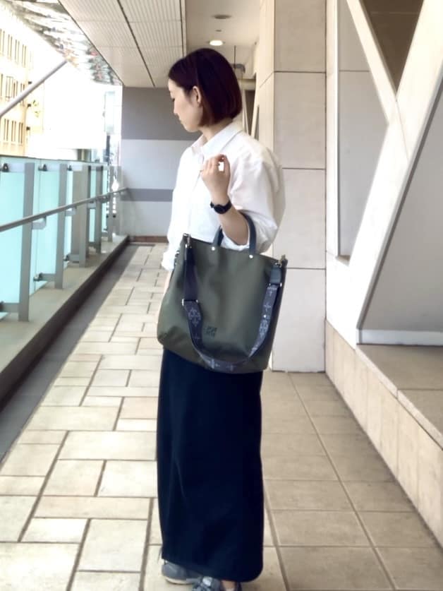 russet | 【撥水】《WEB限定》スリム2WAYトートバッグ <クラウズ