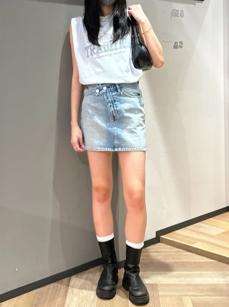 moussy | CROSS WAIST ミニスカート | Rakuten Fashion(楽天