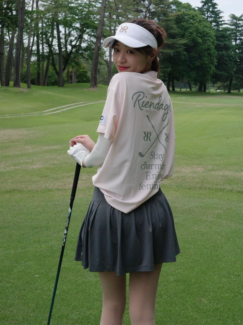 rienda | 【一部店舗・WEB限定】【RIENDA GOLF】プリーツフレアカット