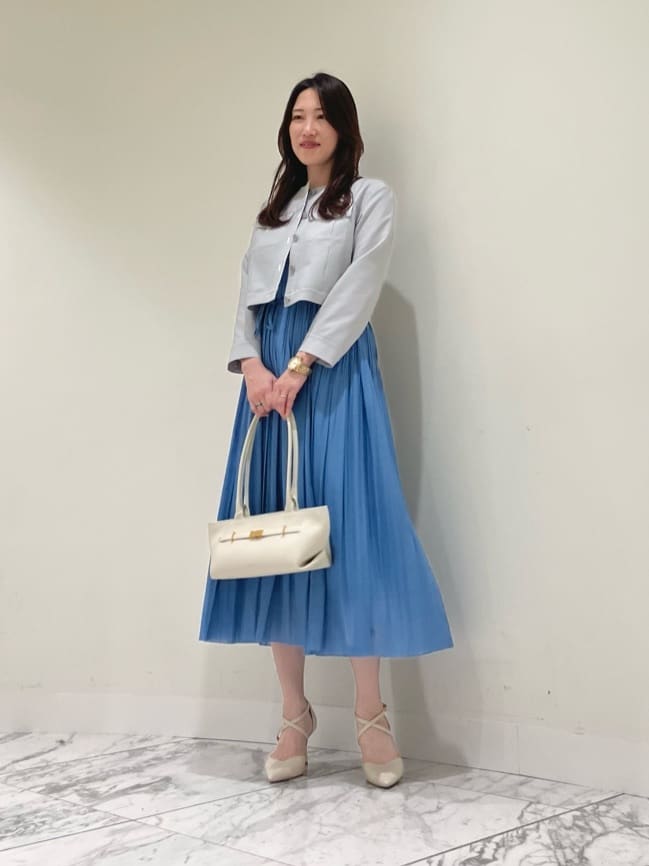 ANAYI | ソフトジャージプリーツ ワンピース | Rakuten Fashion(楽天