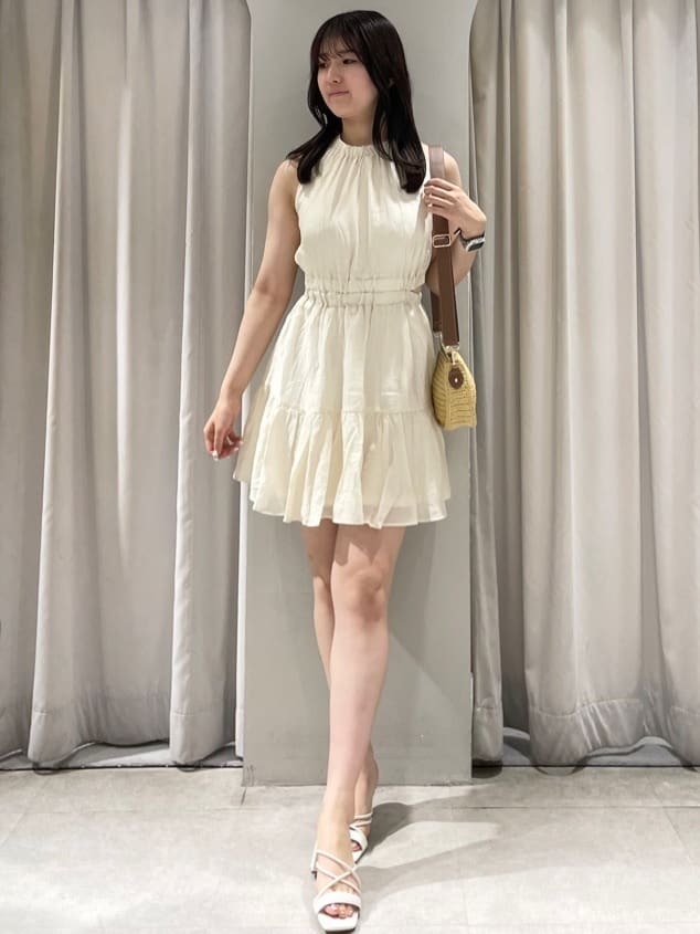 rienda | 【AKB48 千葉恵里さん着用・女神ワンピ】ホルターネック