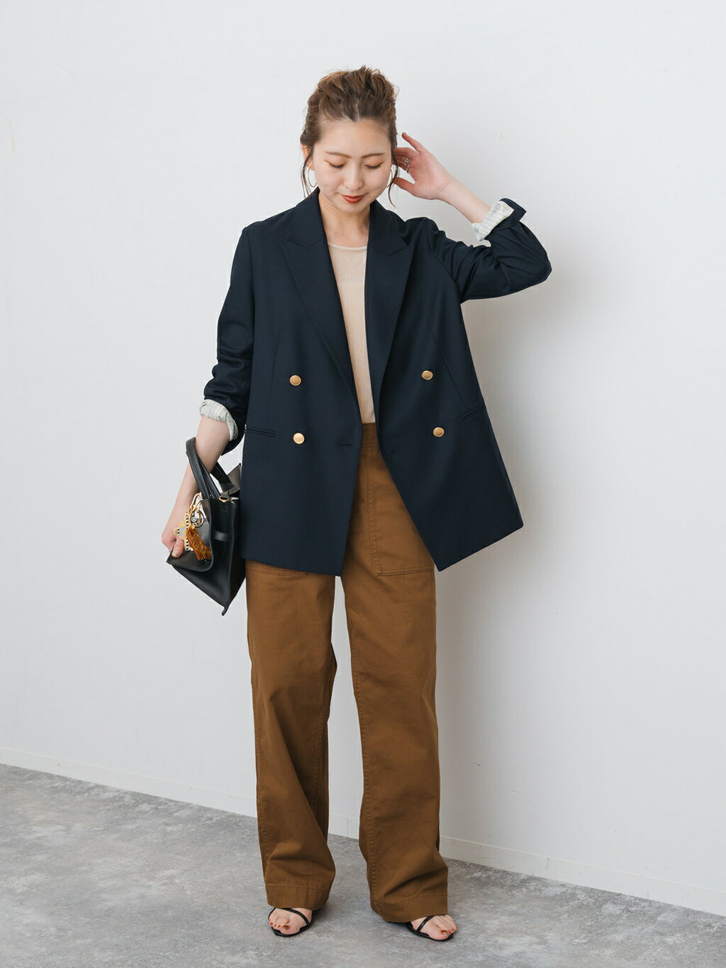 Spick & Span | 《追加》ルーズベイカーパンツ | Rakuten Fashion(楽天