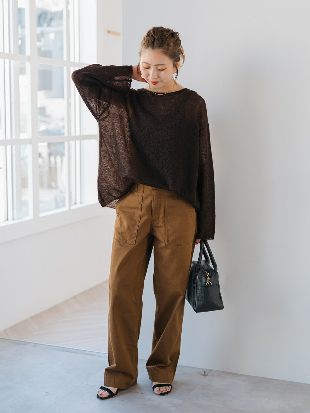 Spick & Span | 《追加》ルーズベイカーパンツ | Rakuten Fashion(楽天