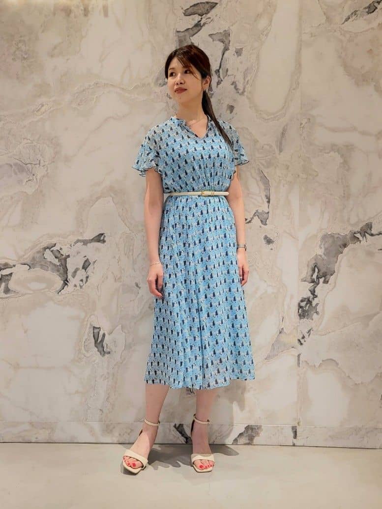 ANAYI | reminiscence プリント ワンピース | Rakuten Fashion(楽天