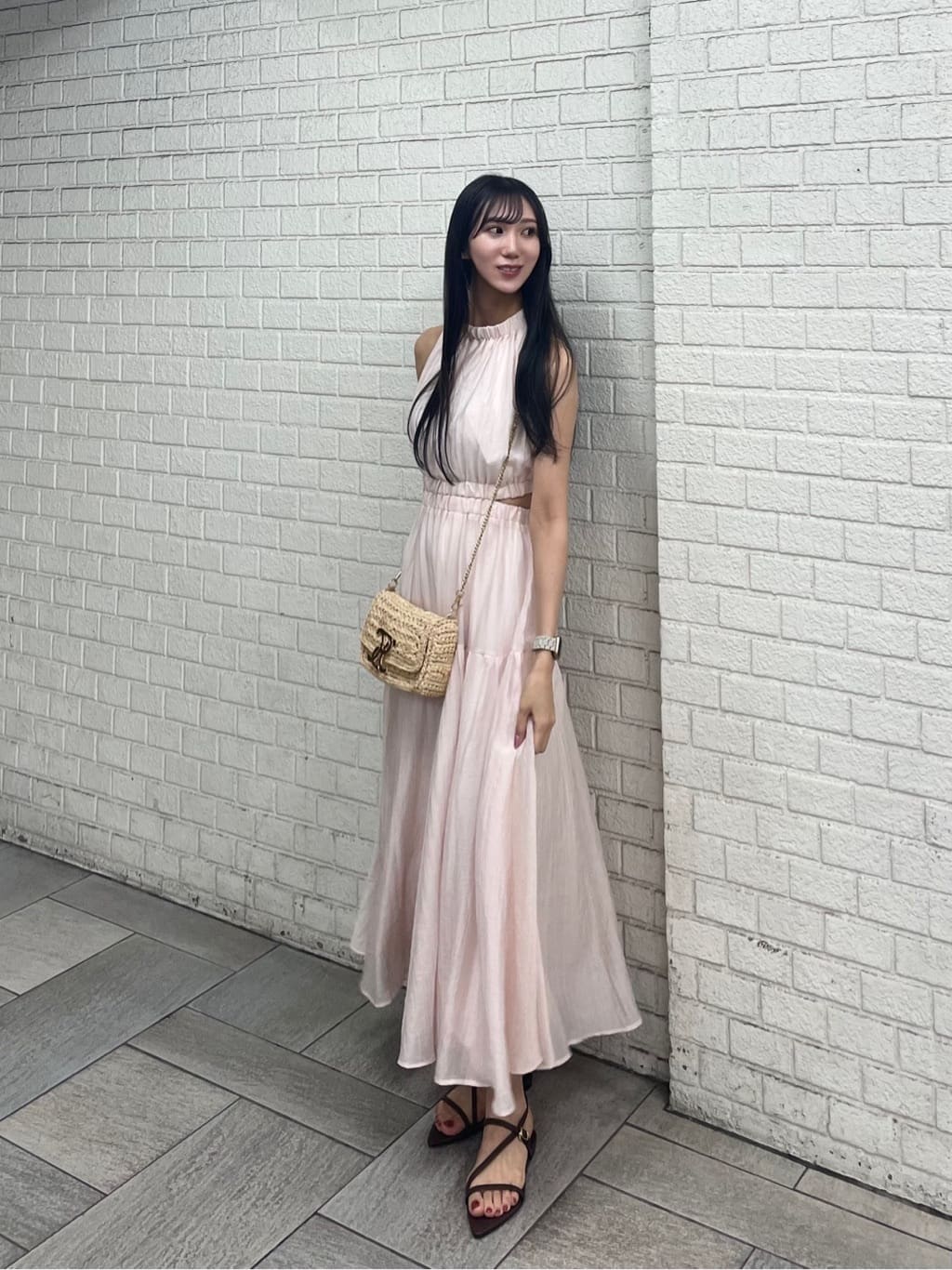 riendaの【AKB48 千葉恵里さん着用】【女神ワンピ】ホルターネック 