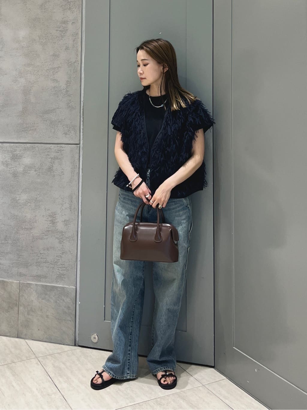UNITED ARROWS LTD. OUTLET | ヘアリー カットジャガード ベスト