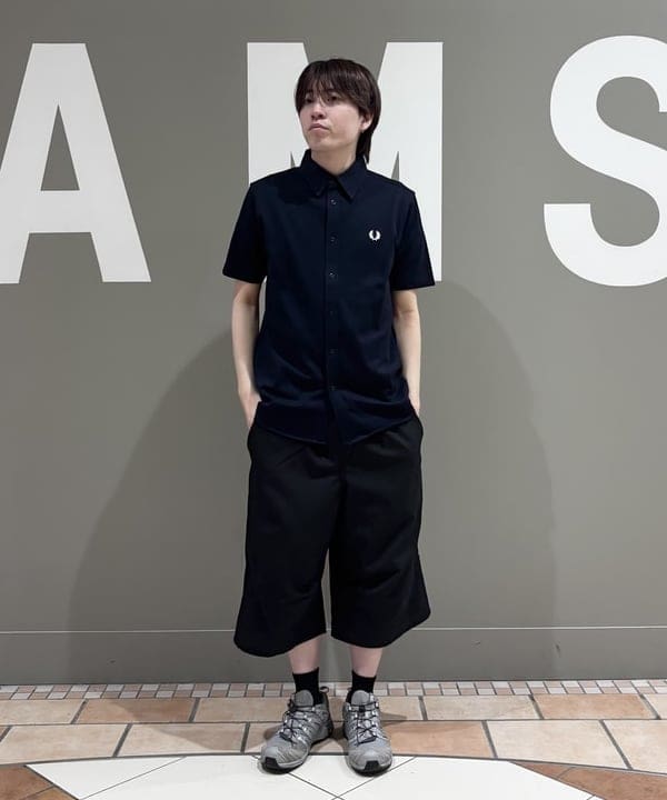 BEAMS MENの【別注】FRED PERRY / 鹿の子 ショートスリーブ