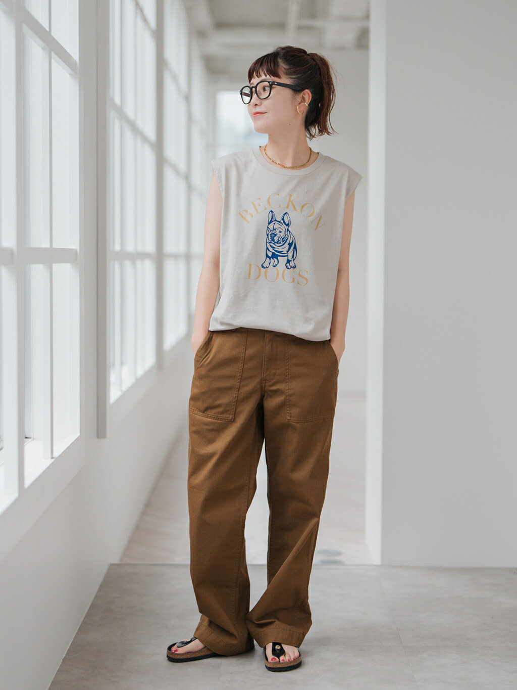 Spick & Span | 《追加》ルーズベイカーパンツ | Rakuten Fashion(楽天