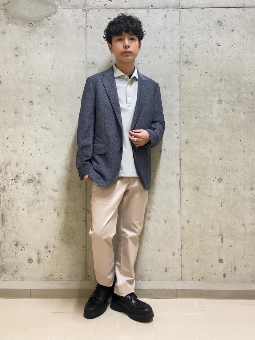 TAKEO KIKUCHIの【抗菌防臭】尾州 リネンブレンド ハニカムメッシュ ジャケットを使ったコーディネートを紹介します。｜Rakuten Fashion(楽天ファッション／旧楽天ブランドアベニュー)5840713