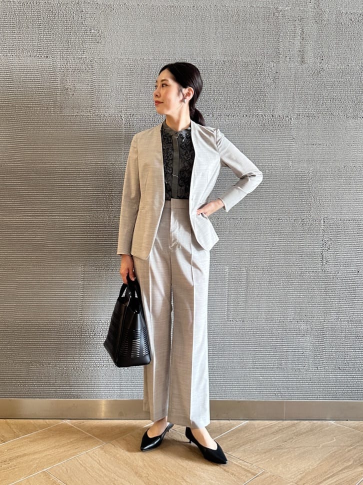 UNITED ARROWS LTD. OUTLET | ライト カチリラ ノーラペル ジャケット