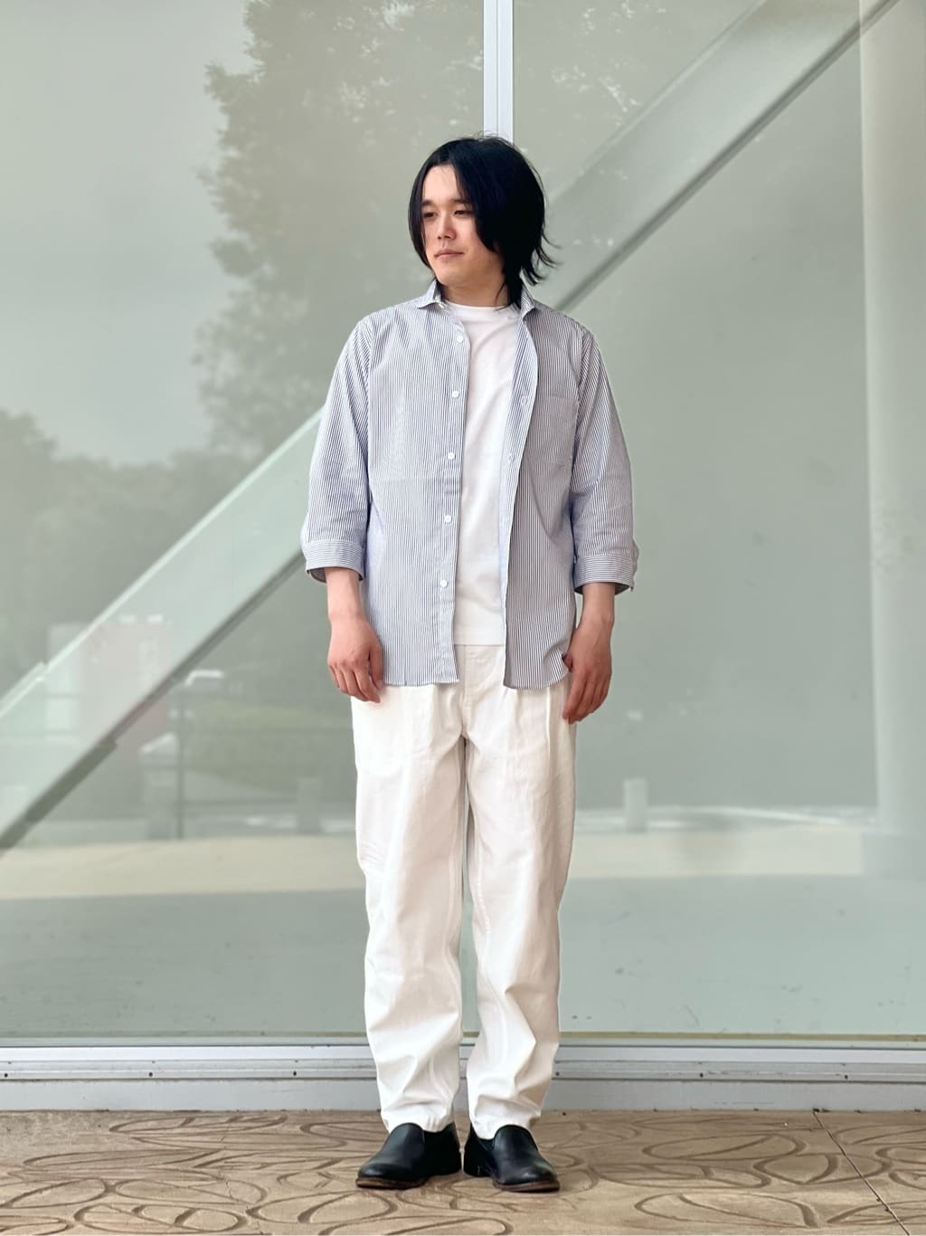 UNITED ARROWS LTD. OUTLET | サッカー カッタウェイカラー 7分袖