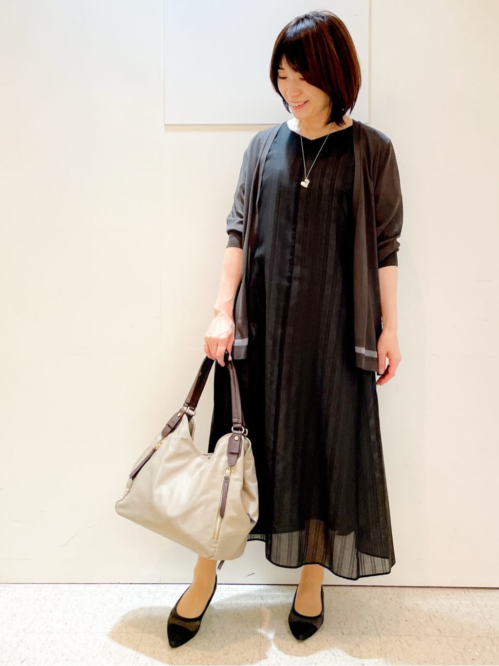 Reflectの【夏SALE/一枚で決まる◎/手洗い可】シアーストライプ