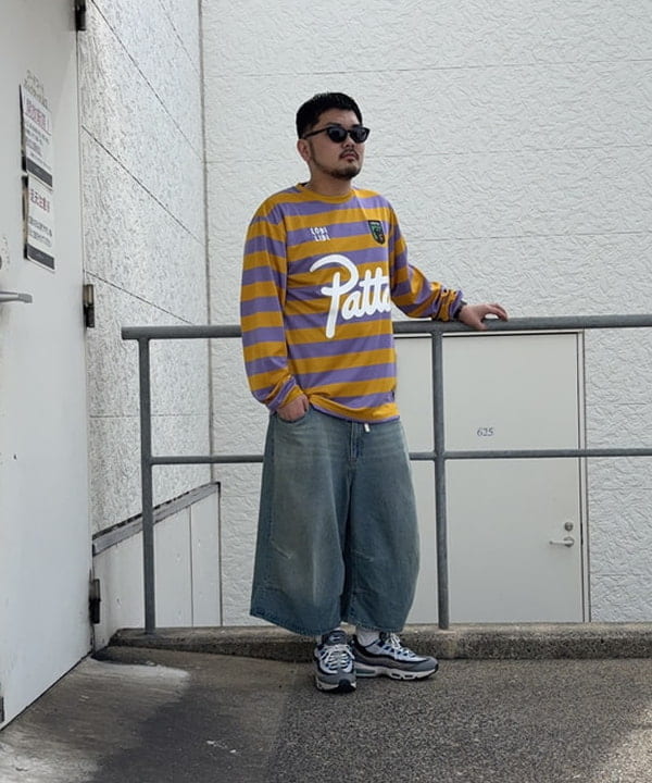 BEAMS HEARTの5ポケット クウォーターレングス ワイドデニム 25SS ショートパンツ ショーツ ひざ下 ジョーツを使ったコーディネートを紹介します。｜Rakuten Fashion(楽天ファッション／旧楽天ブランドアベニュー)5843149