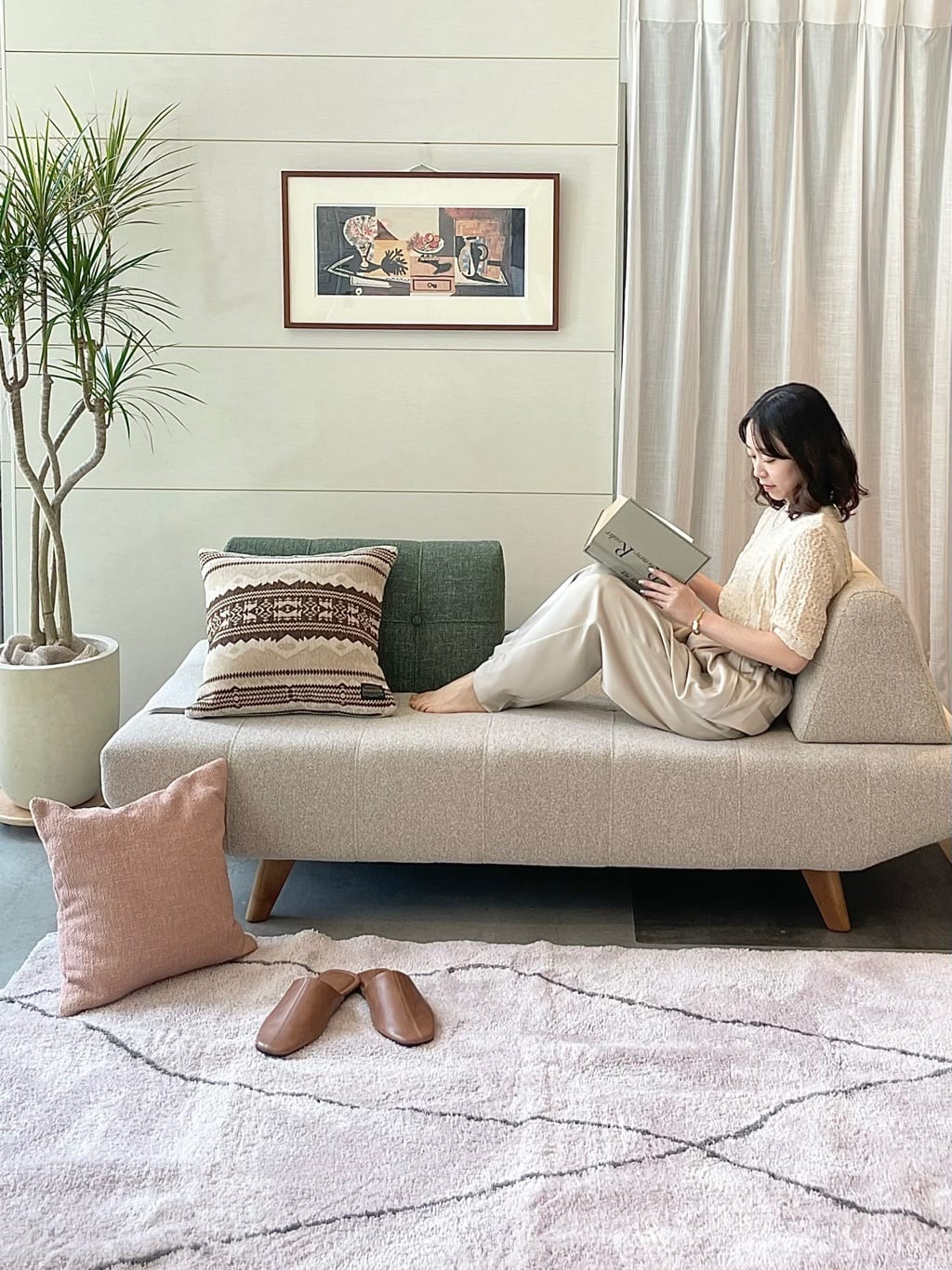journal standard FurnitureのPLAYA CUSHION クッションカバー 45cmを使ったコーディネートを紹介します。｜Rakuten Fashion(楽天ファッション／旧楽天ブランドアベニュー)5844896