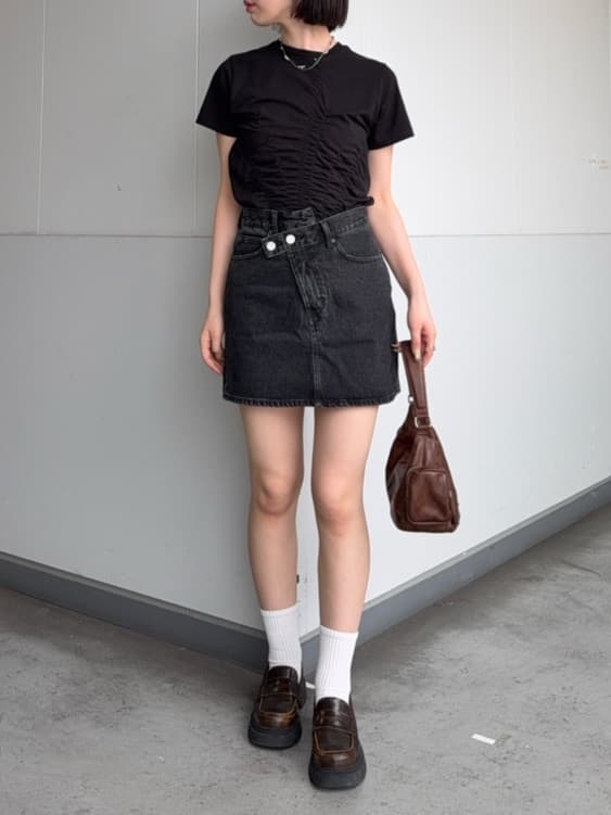 moussy | CROSS WAIST ミニスカート | Rakuten Fashion(楽天
