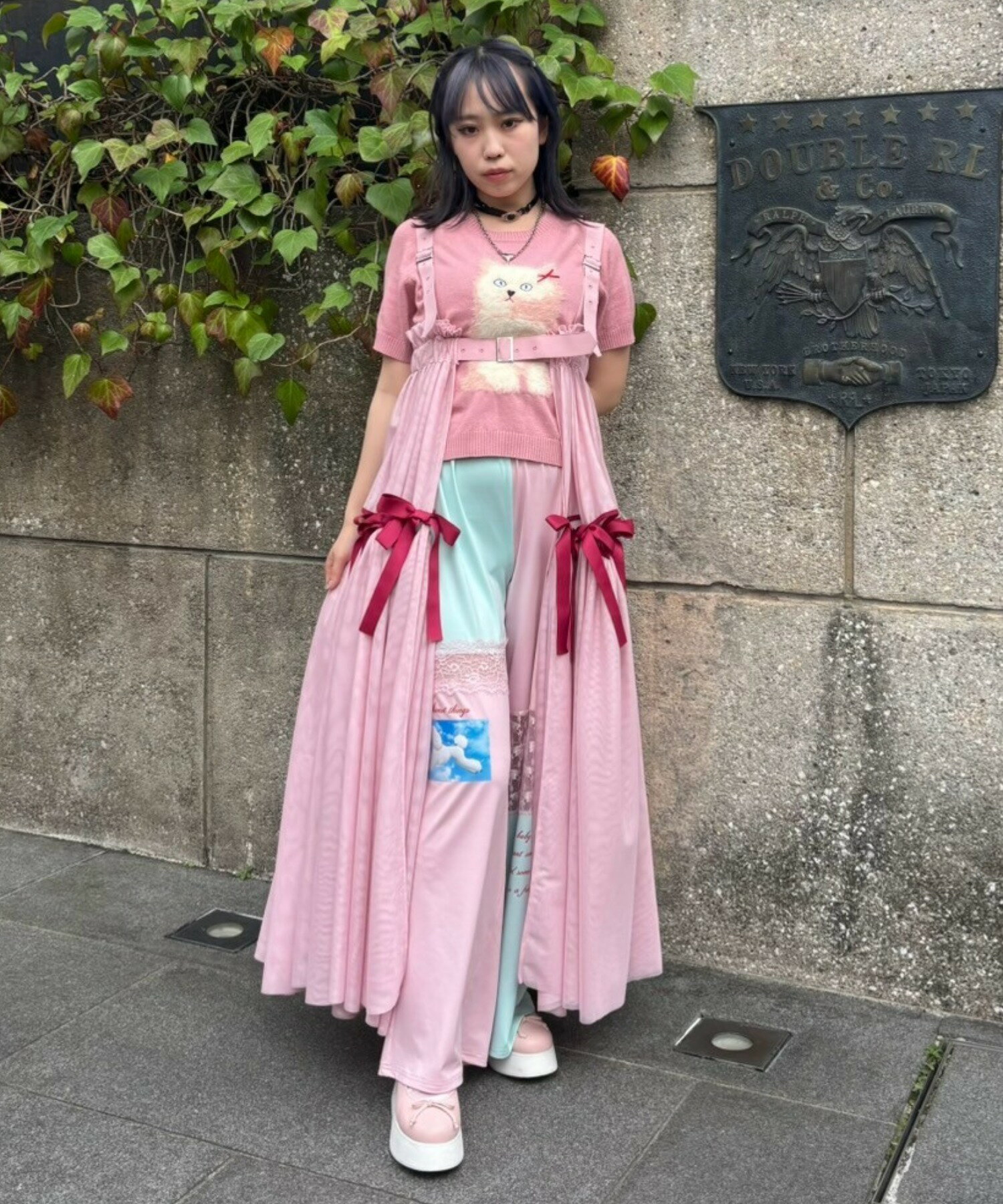 Candy StripperのFULL OF RIBBON HARNESS TULLE SKIRTを使ったコーディネートを紹介します。｜Rakuten Fashion(楽天ファッション／旧楽天ブランドアベニュー)5851627
