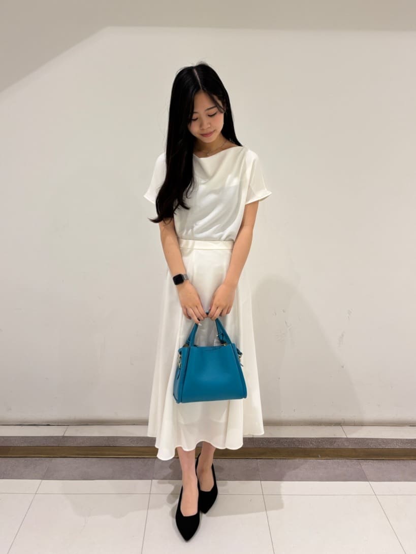 Viaggio Bluの接触冷感2WAYストレッチマーメイドスカート≪洗濯機で洗える≫を使ったコーディネートを紹介します。｜Rakuten Fashion(楽天ファッション／旧楽天ブランドアベニュー)5858335