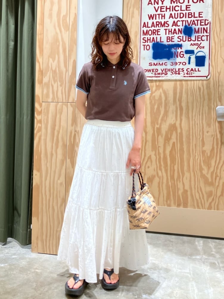 FREAK'S STORE | 別注 ライン入りワンポイント刺繍ポロシャツ 限定展開