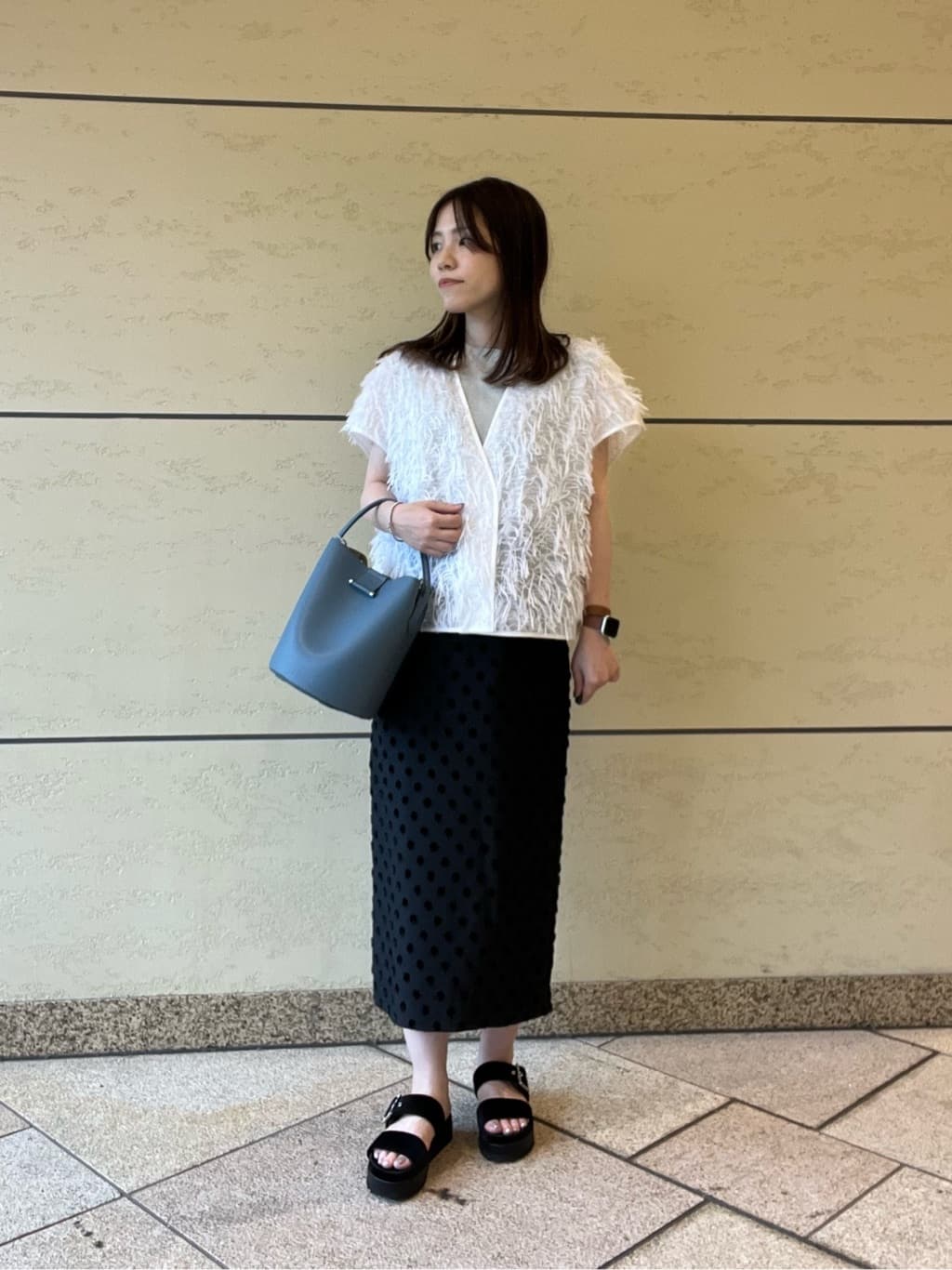 UNITED ARROWS LTD. OUTLET | ドット カットジャガード タイトスカート