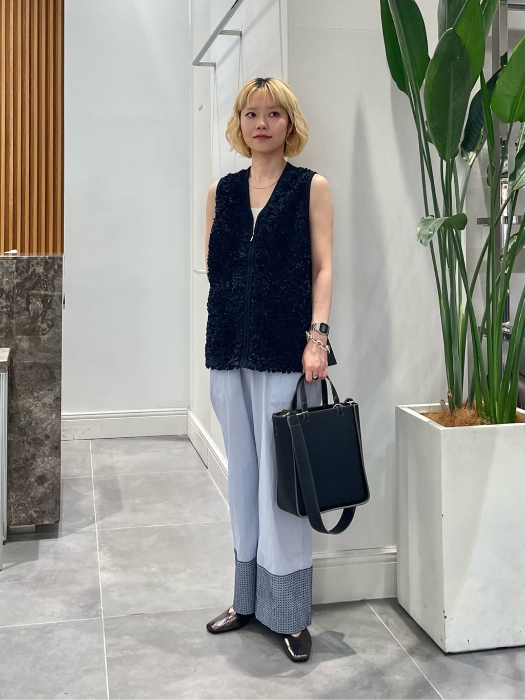 UNITED ARROWS LTD. OUTLET | フラワー チュール ニットベスト