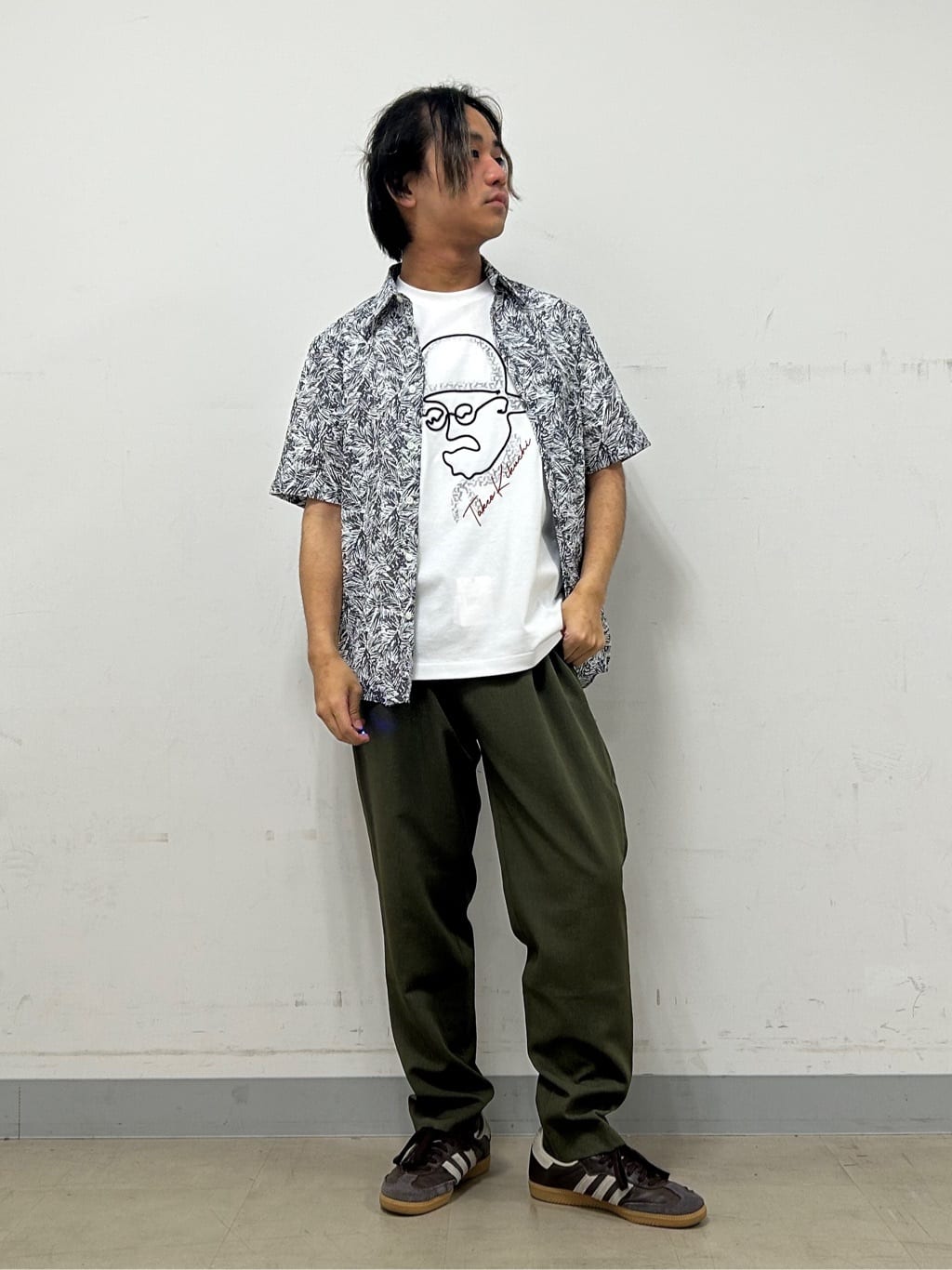 TAKEO KIKUCHIの【Sサイズ~】フェイスロープ刺繍 天竺Tシャツを使ったコーディネートを紹介します。｜Rakuten Fashion(楽天ファッション／旧楽天ブランドアベニュー)5869916