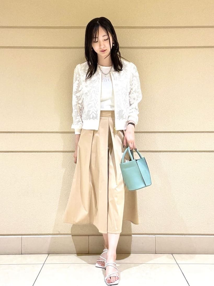 ANAYI | フルールジップブルゾン | Rakuten Fashion(楽天ファッション