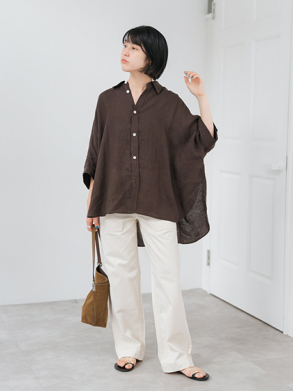 Spick & Span | 《追加》ルーズベイカーパンツ | Rakuten Fashion(楽天