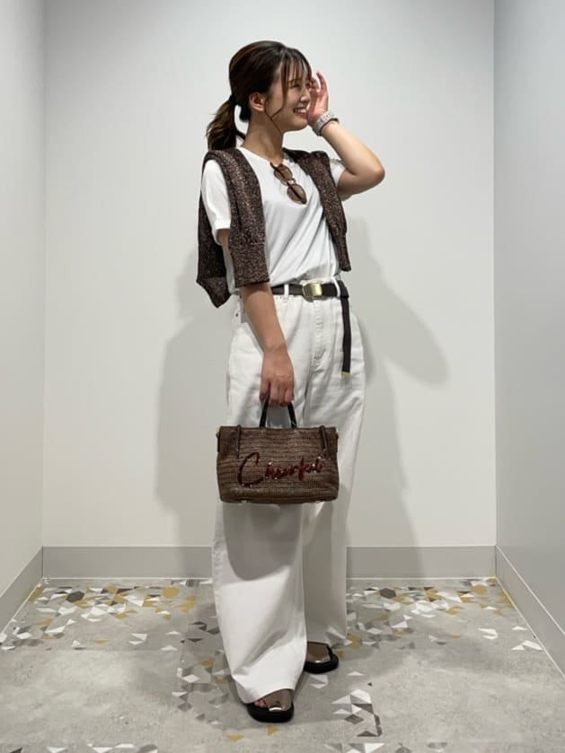 LASUDのノリタケベーシックカットソーを使ったコーディネートを紹介します。｜Rakuten Fashion(楽天ファッション／旧楽天ブランドアベニュー)5876427