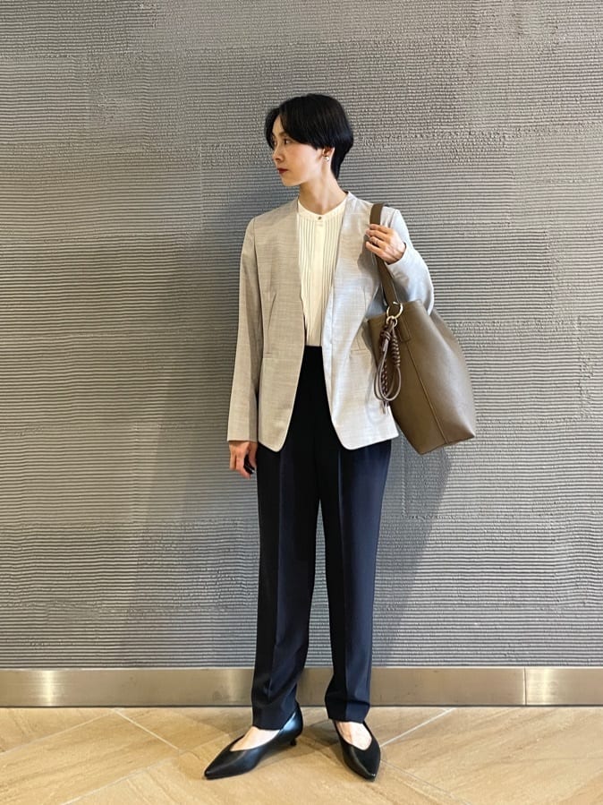 UNITED ARROWS LTD. OUTLET | ライト カチリラ ノーラペル ジャケット